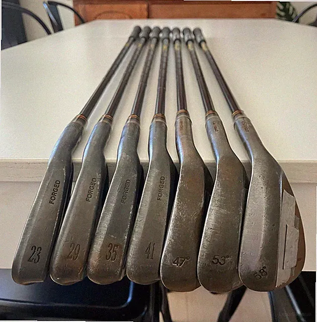 1/2 Mini Set: Raw Ben Hogan PTX irons + Scratch 1018 wedges - Tour Issue - BB&F