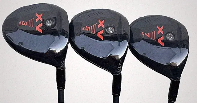 +1" ACER XV TaylorFit #3,5, 7 Fairway Woods Graphite Regular Standard Mens Set