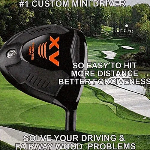 #1 CUSTOM GOLF MINI DRIVER HOT VERSION ILLEGAL TOUR DISTANCE +ACCURACY GOLF CLUB
