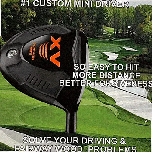#1 EASY-TO-HIT BEST MINI DRIVER LONG TOUR DISTANCE ACCURACY(Custom-Length-Grip)