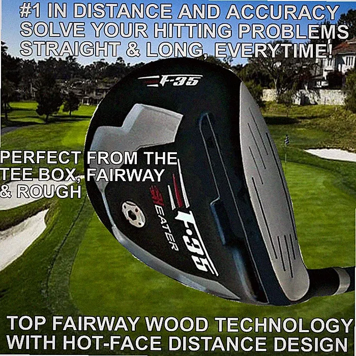 #1 ILLEGAL DISTANCE ACCURACY F35 CUSTOM LONG FAIRWAY WOOD GOLF CLUBS #3 5 7 or 9