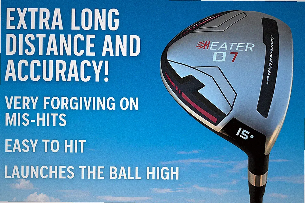 Illegal Distance + Accuracy Non-Conforming Custom Golf Fairway Woods #3 5 or 7