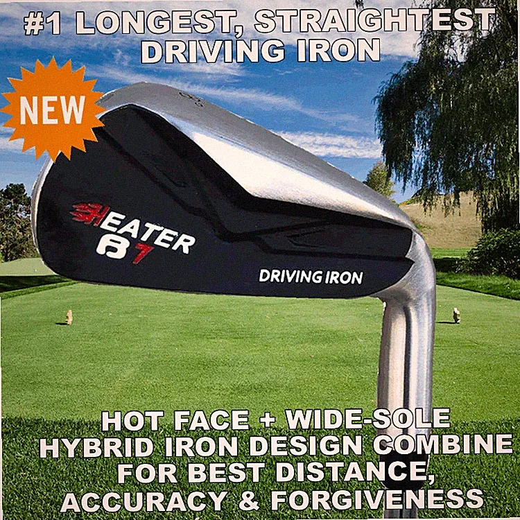#1 ILLEGAL DISTANCE DRIVING IRON HIGHLAUNCH LONG DRIVER CUSTOM #1 18* or #2 21*