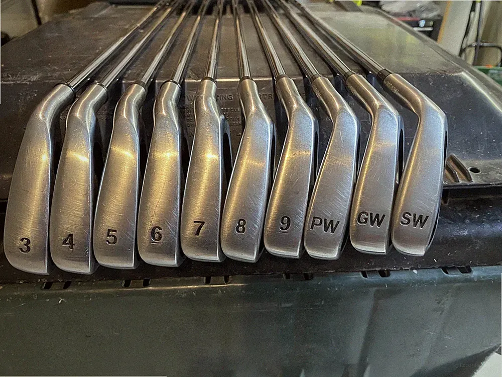 1 IRON GOLF SET One/Single Length Men's Irons 3-PW, GW, SW, 10 Clubs R Flex