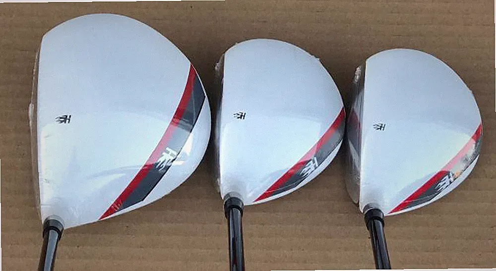 +1" Long Taylor Fit BMT White graphite regular 9.5 driver 3,5 golf wood set