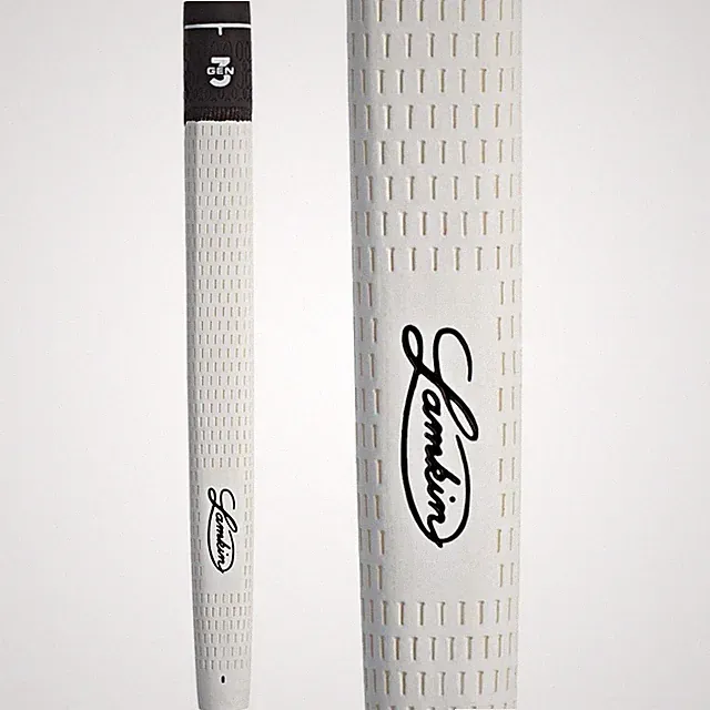 1 NEW Lamkin EBL 3GEN Pistol Putter Grip - WHITE / BLACK
