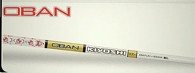 (1) New OBAN KIYOSHI WHITE 05 X Stiff Graphite Golf Shaft 72 Grams 46" Long
