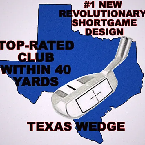 #1 PGA ACCURACY +CONTROL CHIPPER HYBRID SAND PITCHING LOB GAP TEXAS PUTTER WEDGE