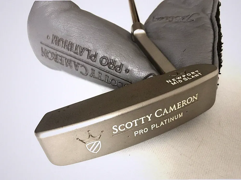 1. Scotty Cameron Pro Platinum Newport Mid Slant Putter, 35 inches, GOLF #QYJ319