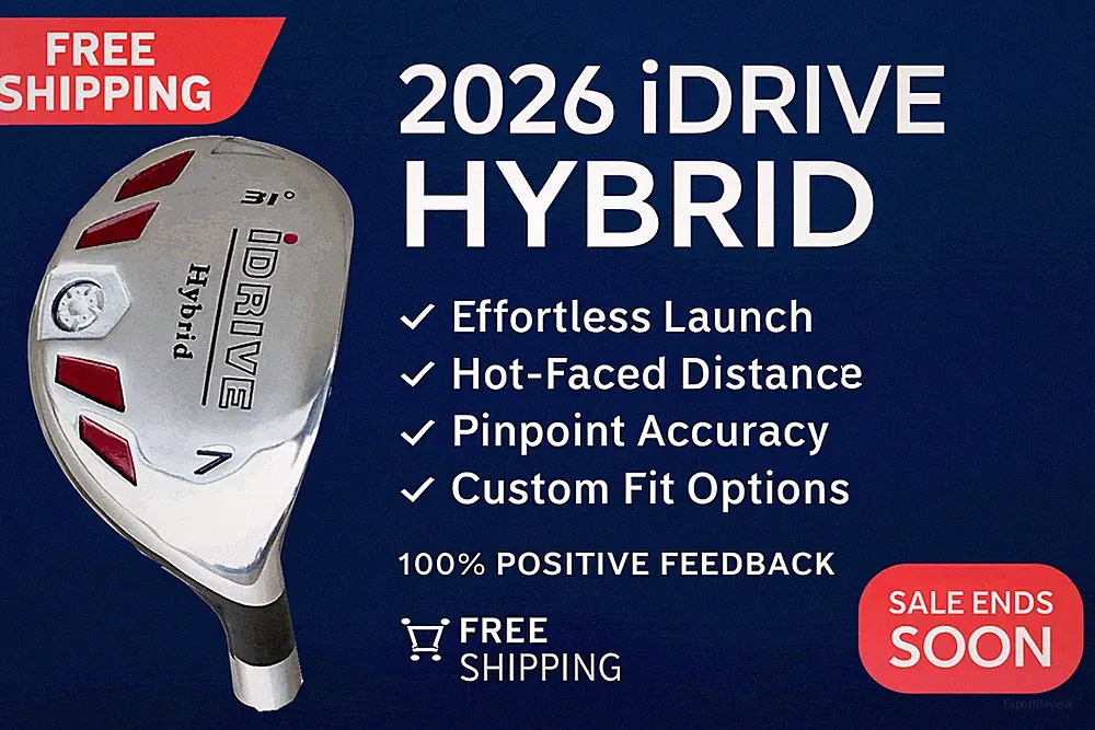 LEFTHAND iDRIVE Hybrid iRON Wood Golf Clubs 1 2 3 4 5 6 7 8 9 PW SW LW FREE SHIP