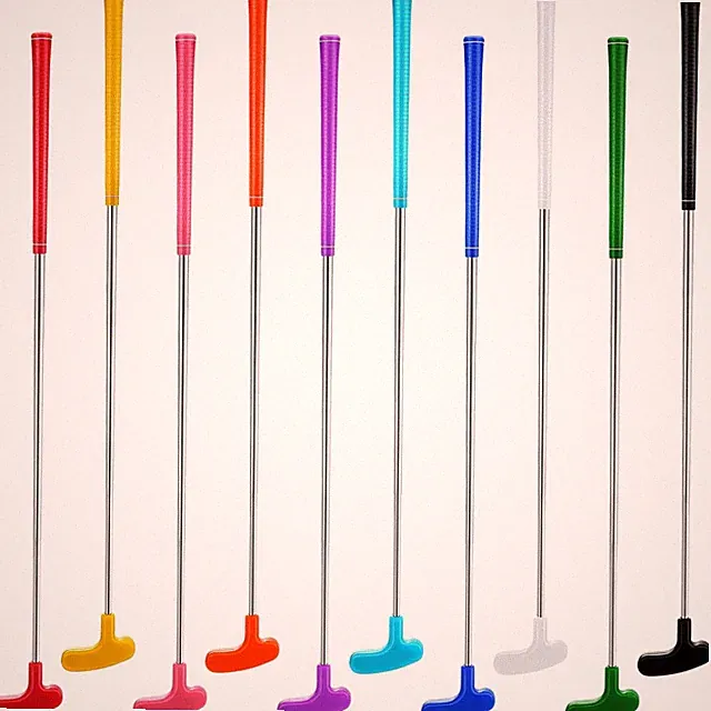 10 Pcs Golf Putters Bulk Two Way Putter Mini Golf Putter for Men Women Right or