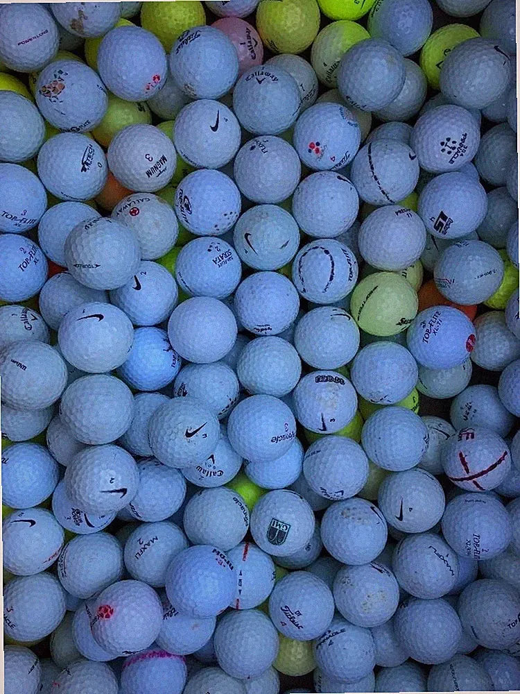 100 Hit A Way Practice Range Shag Golf Balls. FREE SHIPPING!!!