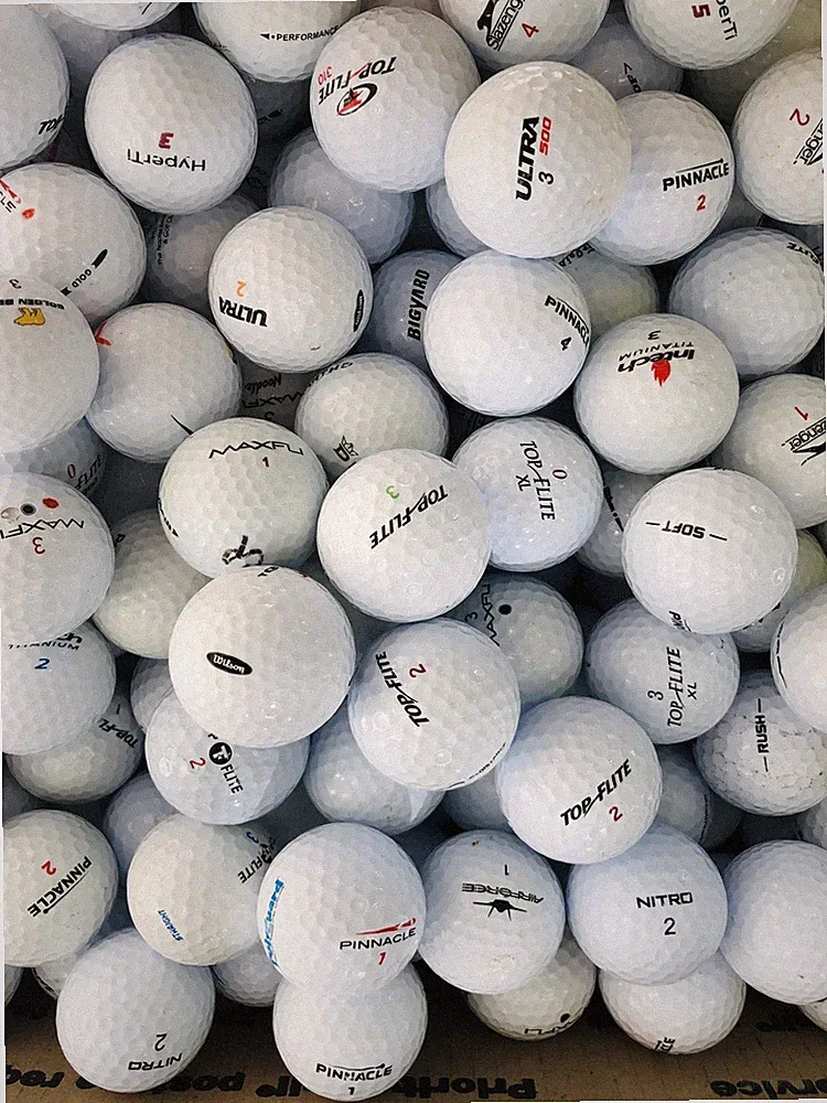 100 Near Mint 5A/4A ASSORTED BRAND USED GOLF BALLS
