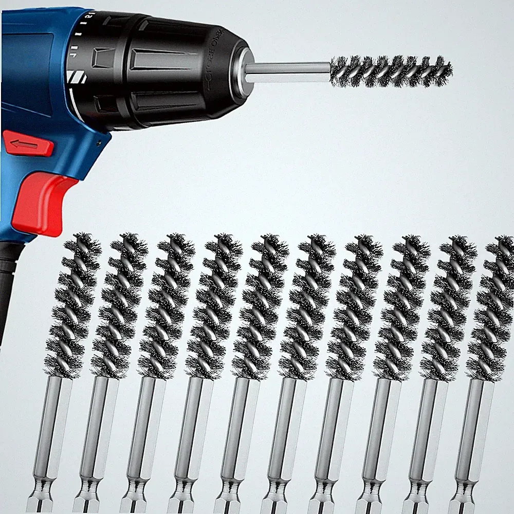 10PCS Golf Clubs Head Hosel Brush Golf Shaft Ferrules Brush Stainless Steel