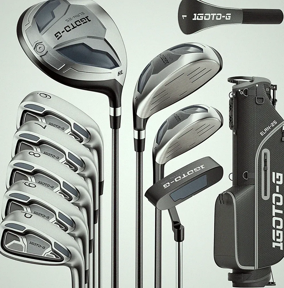 11 Pieces Golf Clubs Set Men & Women Right/Left Handed Complete Golf Clubs Full