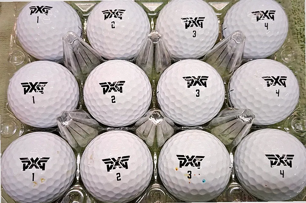 12 ( 1 dozen) PXG Parsons Extreme Golf 5A White Golf Balls