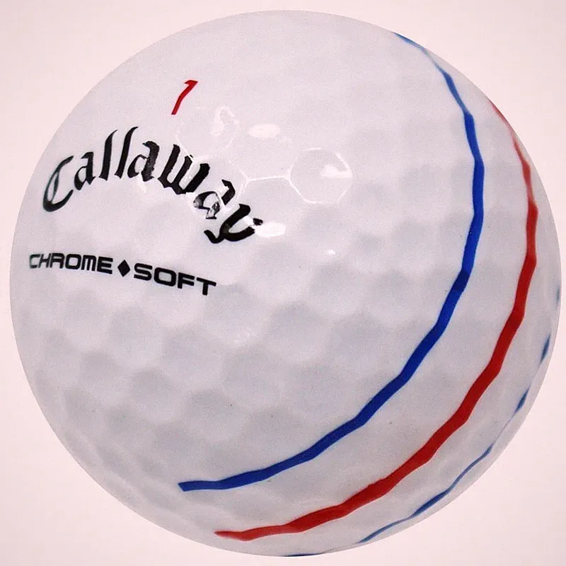 12 Callaway Chrome Soft Triple Track AAA/Good Quality Used Golf Balls