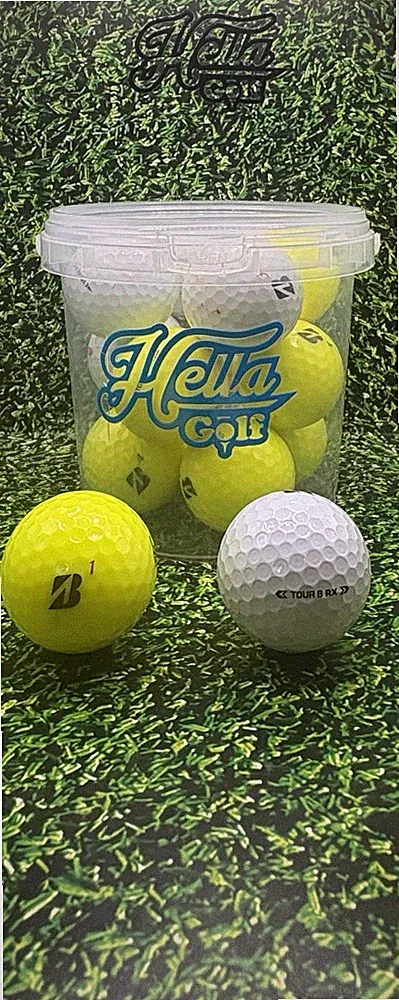 12 Pack Bridgestone Tour B•Rx/s (4A++) Combo Golf Balls ~Hella Mint Plus Plus~