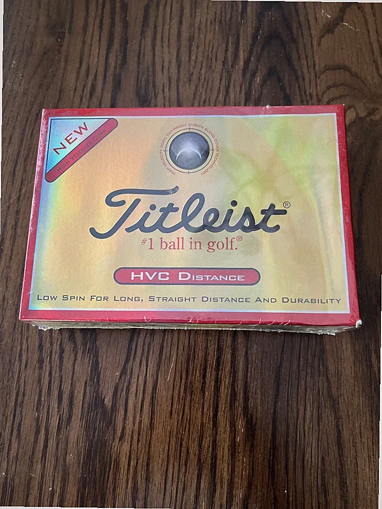 12-Pack Titleist HVC Distance Golf Balls BRAND NEW Dozen Sealed Case Package ⛳️