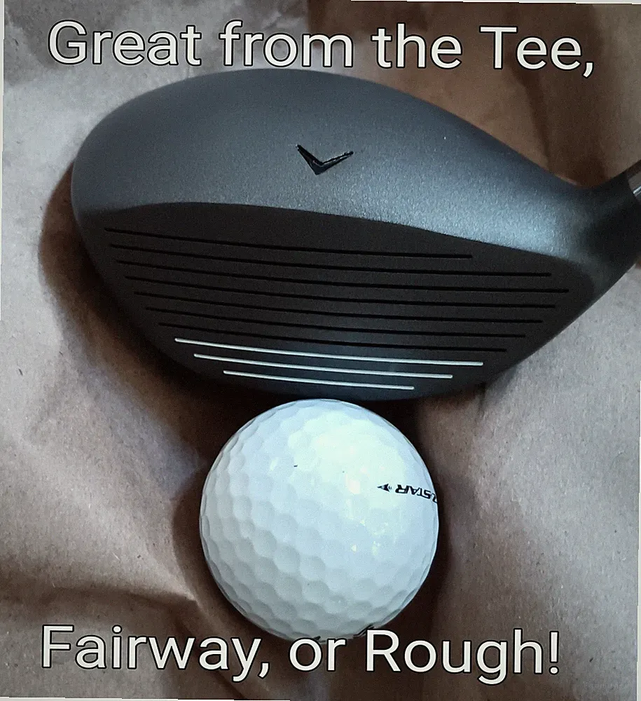 12° SENIORS MINI DRIVER Wood A Flex Graphite Shaft JUMBO Grip RH +callaway tees