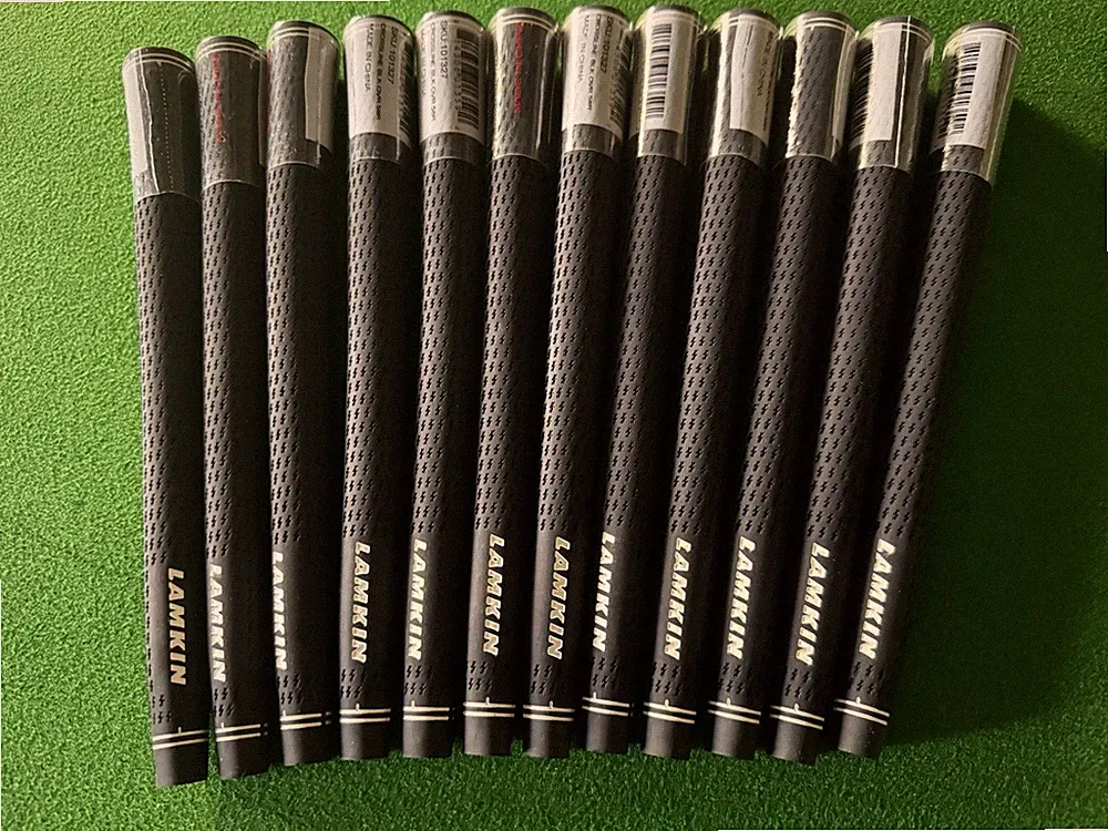 12 x Lamkin Crossline Black Oversize Golf Grips