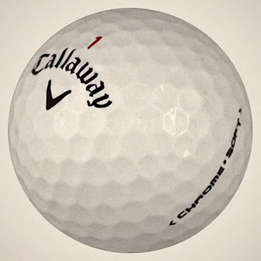 120 Callaway Chrome Soft Refinished Used Golf Balls