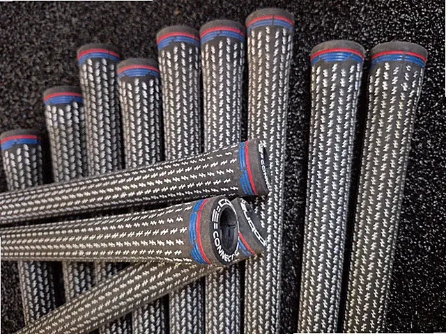 13-piece Black/White set Lamkin "Bowser" 58R Grips Made For ARCCOS/COBRA (G5)