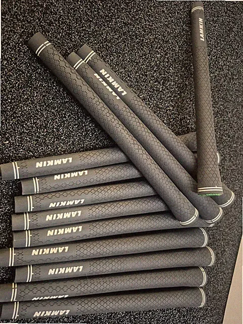 13-piece Black/White set Lamkin "R.E.L" 58R+ Grips Made For ARCCOS/COBRA (G2)