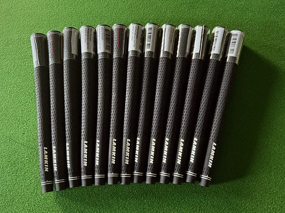 13 x Lamkin Crossline Black Oversize Golf Grips
