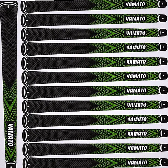 13Pack Innovative Golf Club Grips Standard size, All-Weather Firm Control, Green