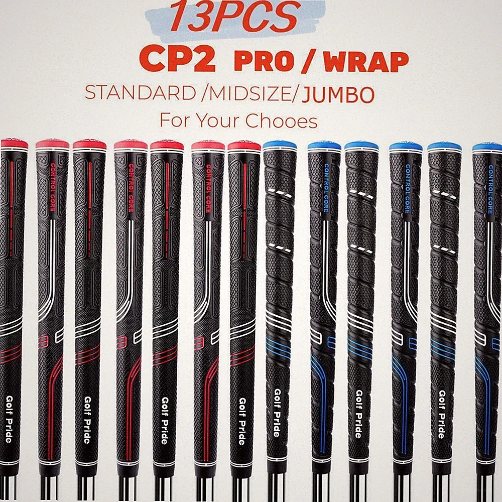 13PCS CP2 Pro / Wrap Golf Pride Blue Red Standard / Midsize /Jumbo Golf Grips