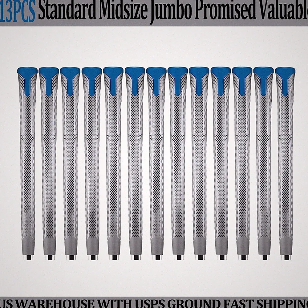 13PCs Golf Club Grip Golf Grip TPE Rubber Golf Grip Anti-Slip Softest Grip