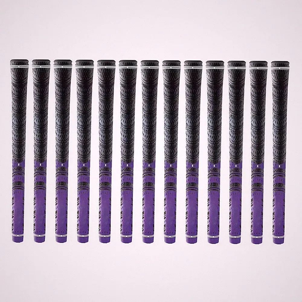 13PCs Golf Grip Standardsize/Midsize Carbon Yarn Anti-Slip Golf Iron Club Grips
