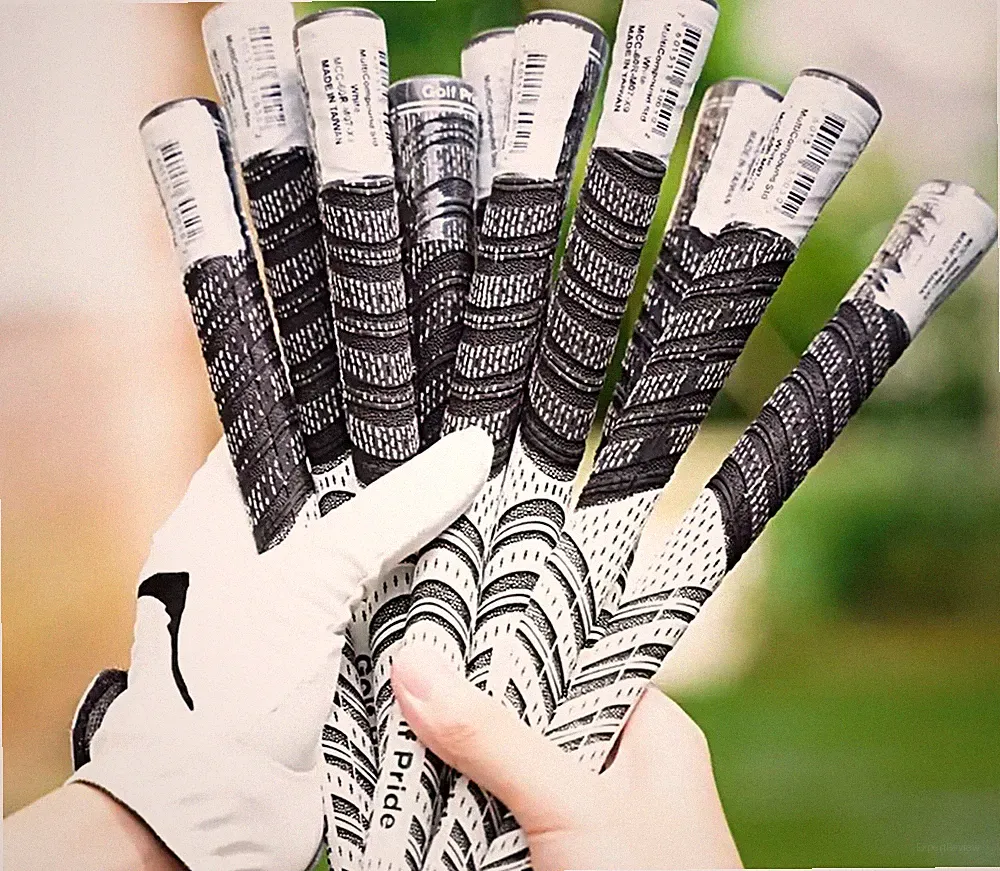 13Pcs MCC New Decade Multi Compound Golf Grip Midsize Golf Club Grips White