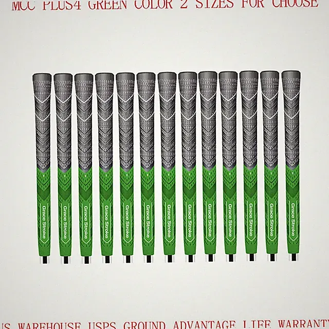 13x Golf Girp Golf Club Grip Golf Grips Anti-slip Green Color Gracestroke
