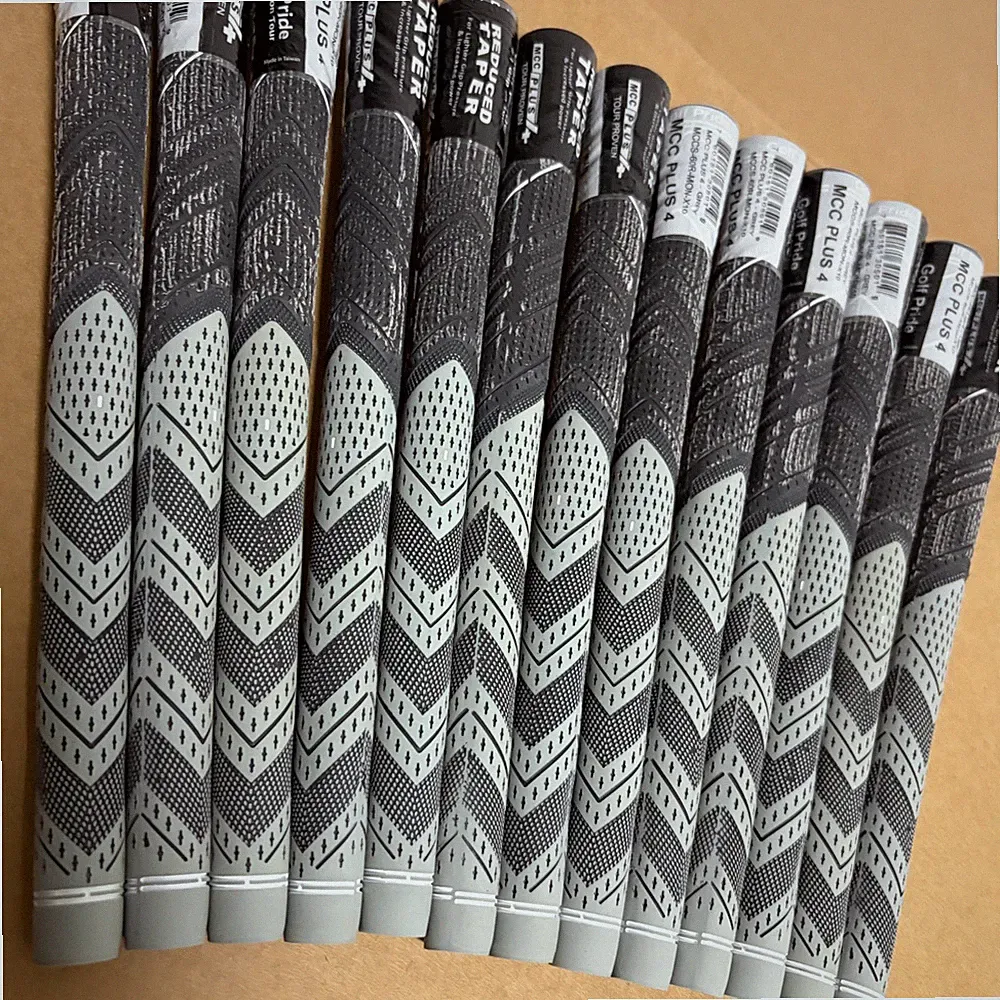 13x pcs MCC Plus 4 STANDARD Golf Club Grips Multicompound Grey Set