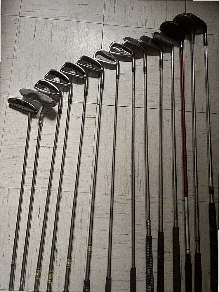 14 Mixed Brand golf club set Maxfli Carnivore TG Turner Nick Price Spalding