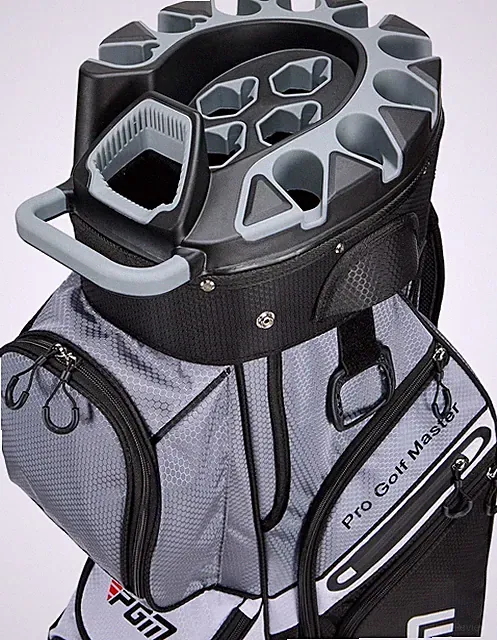 14-Way Golf Cart Bag Premium Organizer w/ Handles Rain Cover