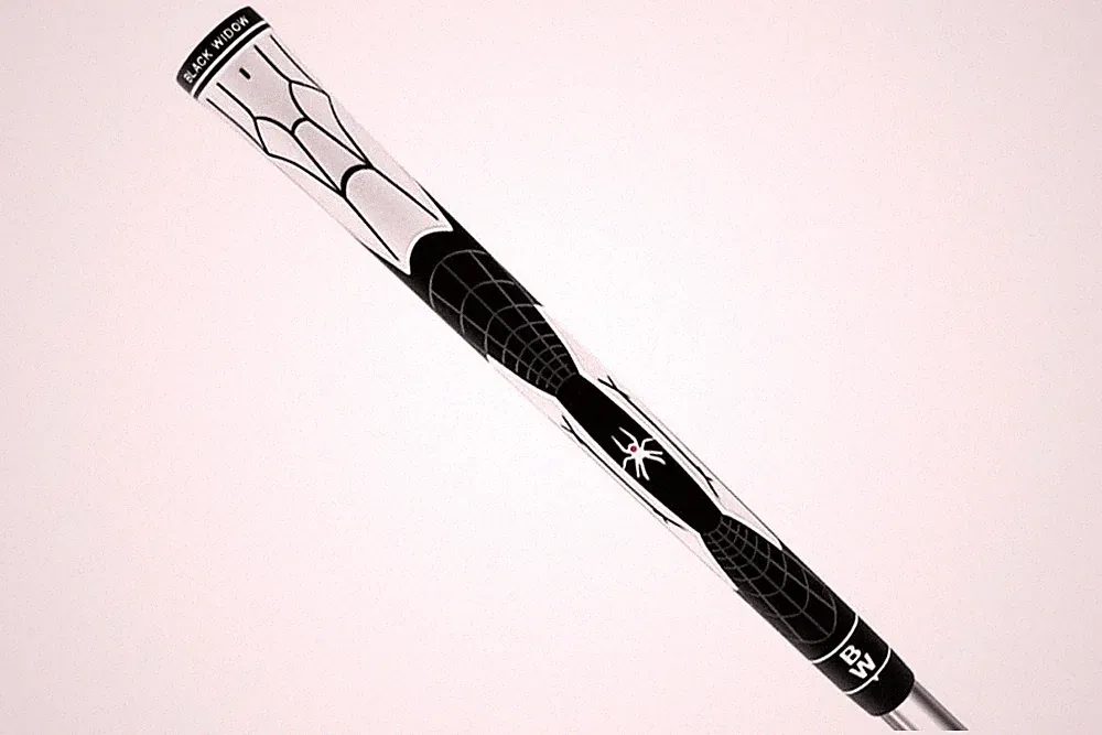 15 Pack Black Widow Signature Golf Grips - Junior Size - Black and White