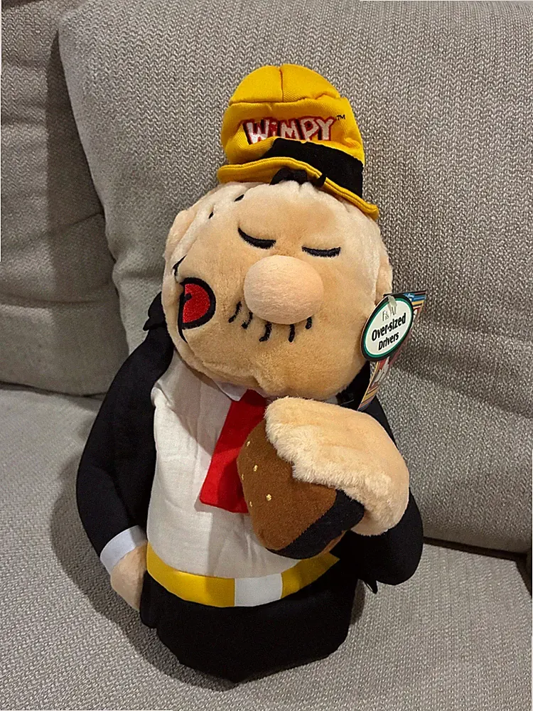 15" Popeye Wimpy Golf Head Club Cover Winning Edge Designs 2005 #20560