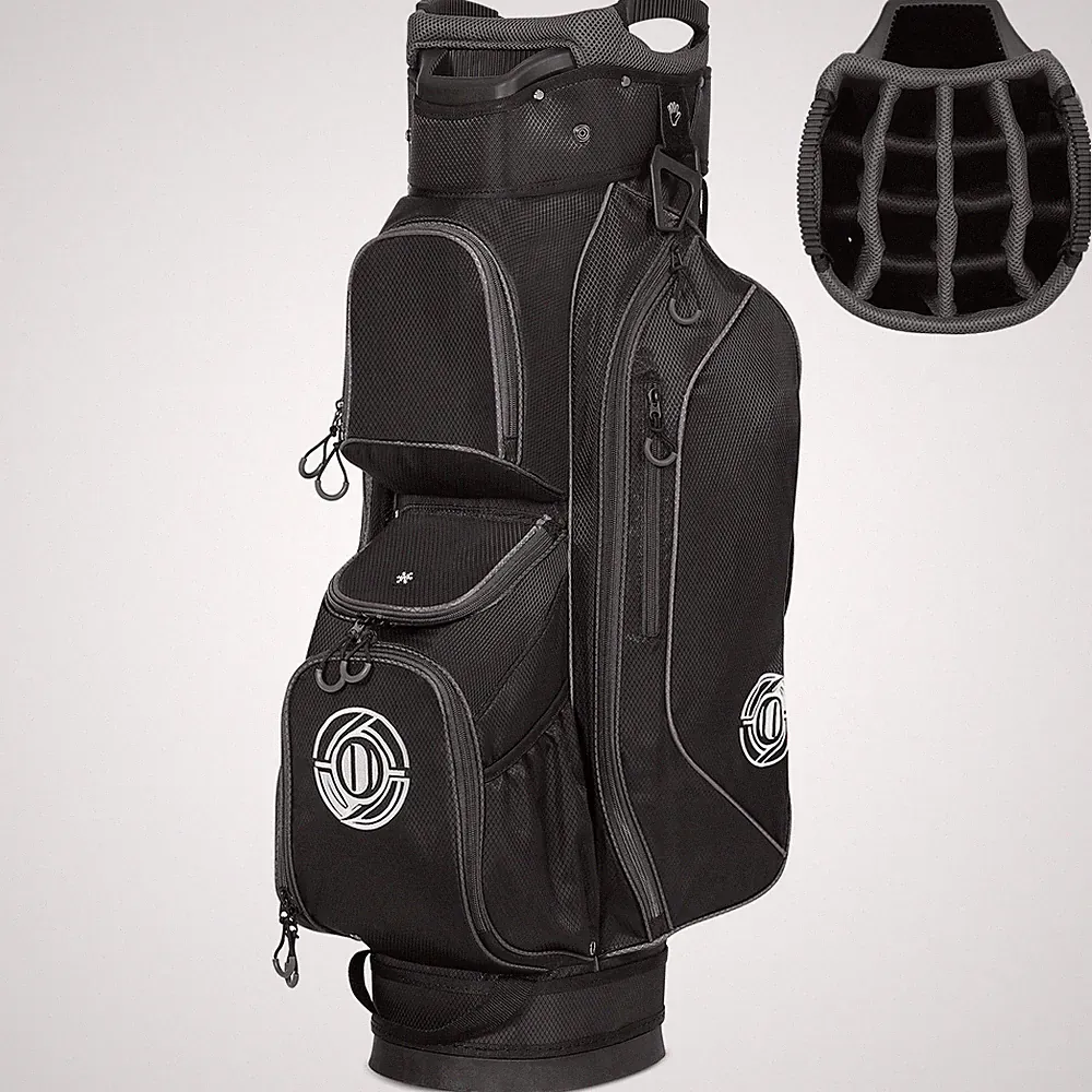 15 Way Top Golf Cart Bag Lightweight Club Cart Bags with Full-length Dividers