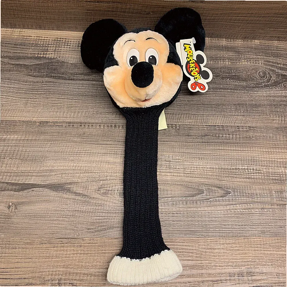 16” Vintage Mickey Mouse Plush Disneyland Walt Disney World Golf Club Head Cover