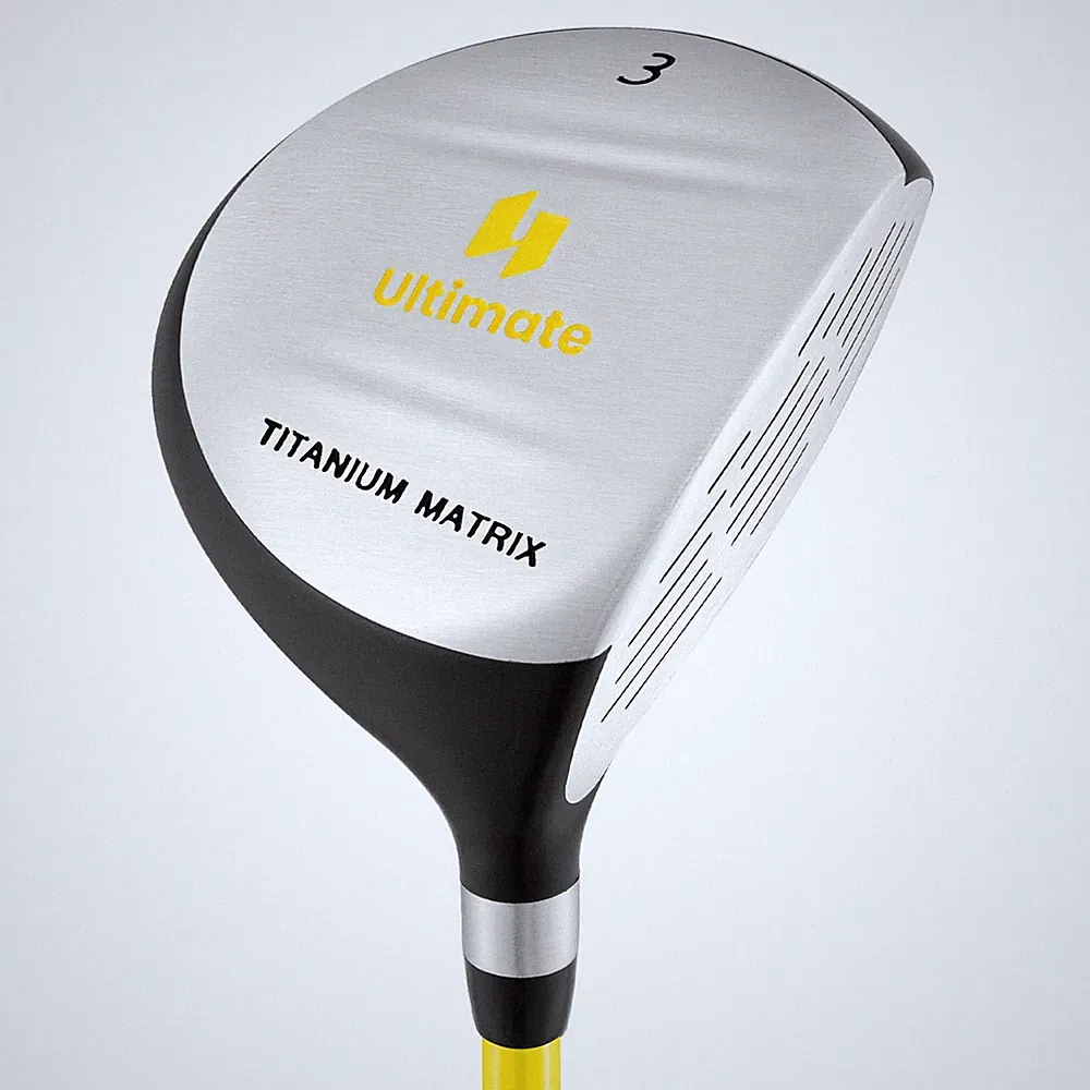 165CC Junior #3 Fairway Wood for Kids with Fiberglass Shaft and Headcover