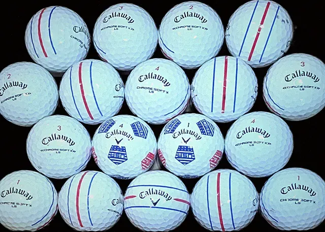 18 Callaway Chrome Soft X LS – Near 5A –Low Spin Tour Performance. Free Shipping