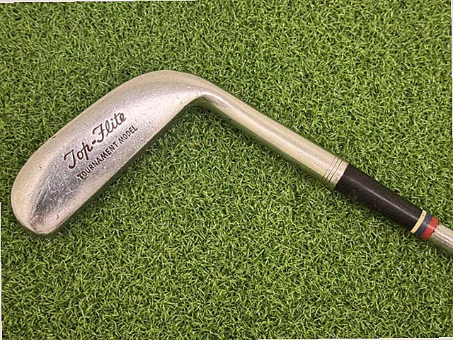 1950-52 Spalding Top-Flite Tournament Model WTB Putter Right Handed Leather Grip