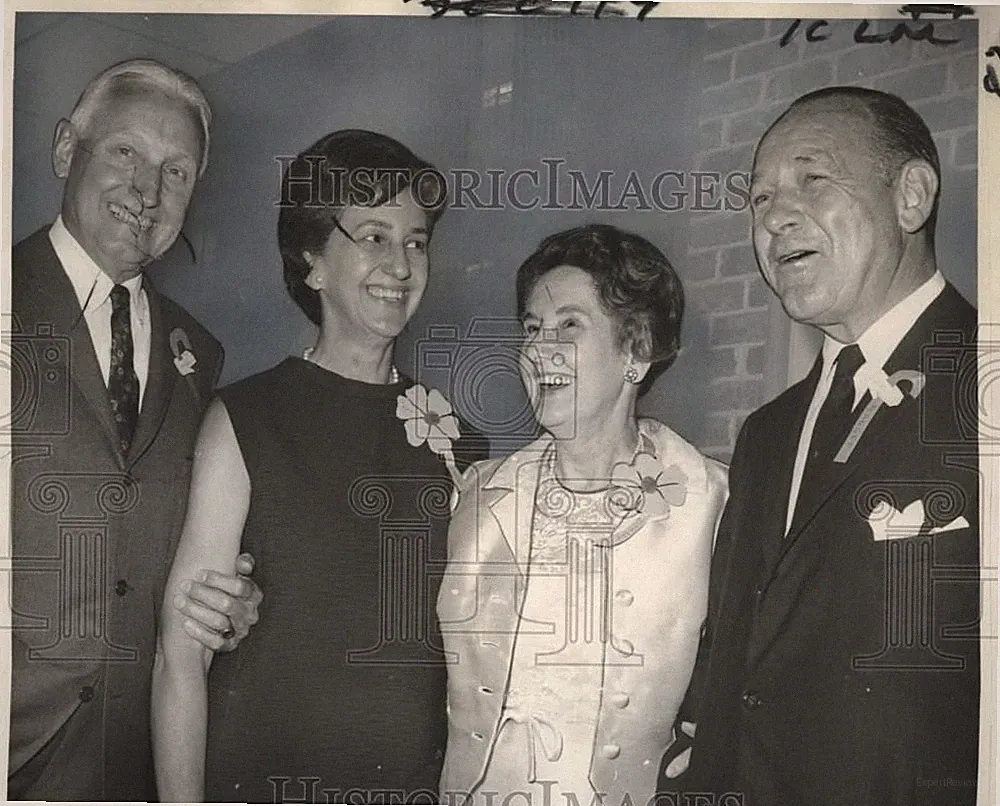 1968 Press Photo Valencia Club Founders