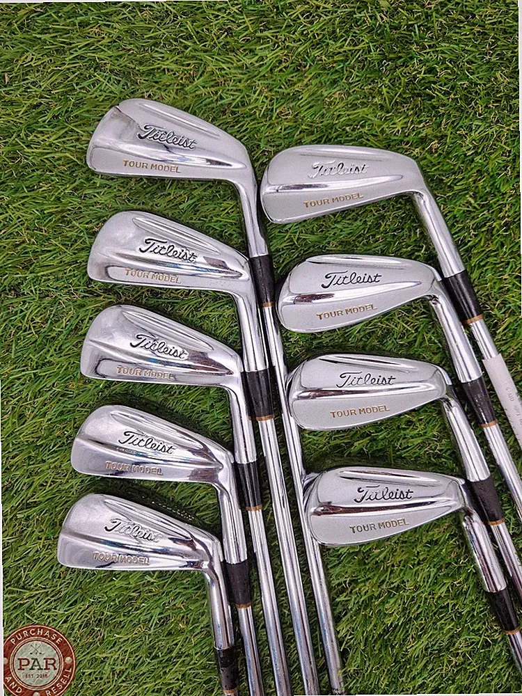 1985 TITLEIST TOUR MODEL IRON SET 3-PW STIFF TT DYNAGOLD S300 VERYGOOD