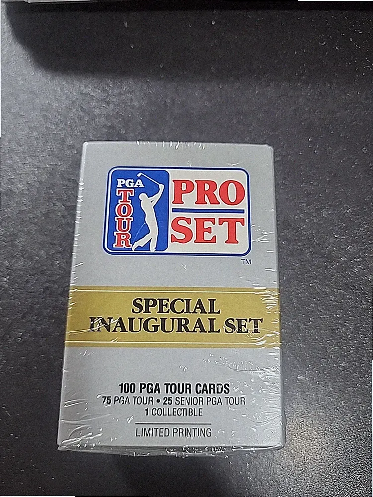1990 Pro Set PGA Tour Special Inaugural 100-Card Golf Club Set! Factory Sealed!
