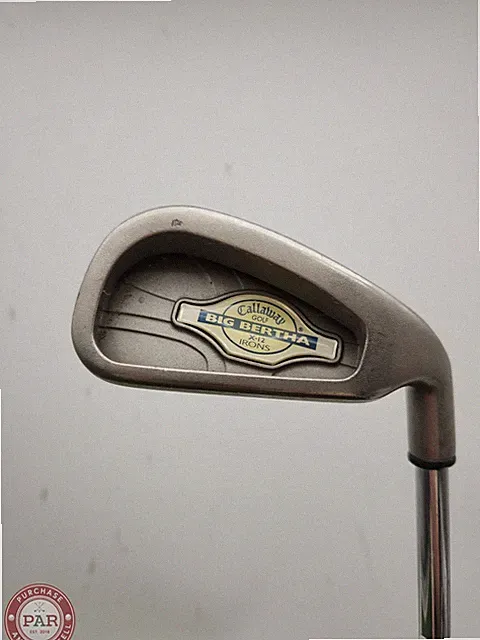 1998 CALLAWAY BIG BERTHA X12 6 IRON REG STEEL 37" FAIR