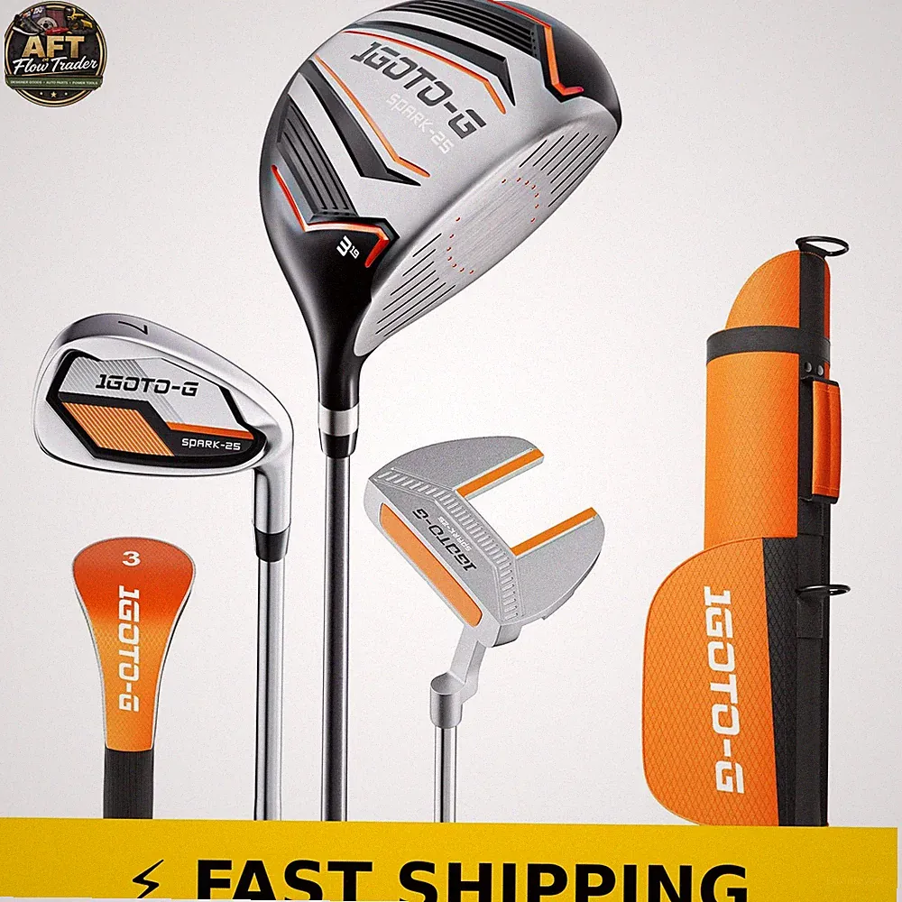 1GoTo-G 5 Piece Kids Golf Clubs Set - Ages 3-5